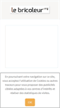 Mobile Screenshot of lebricoleur.org
